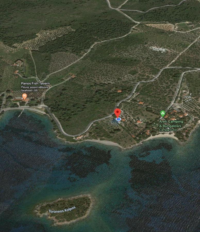 Villa Hidden Gem Sithonia Metochi Agias Kiriakis Exterior foto